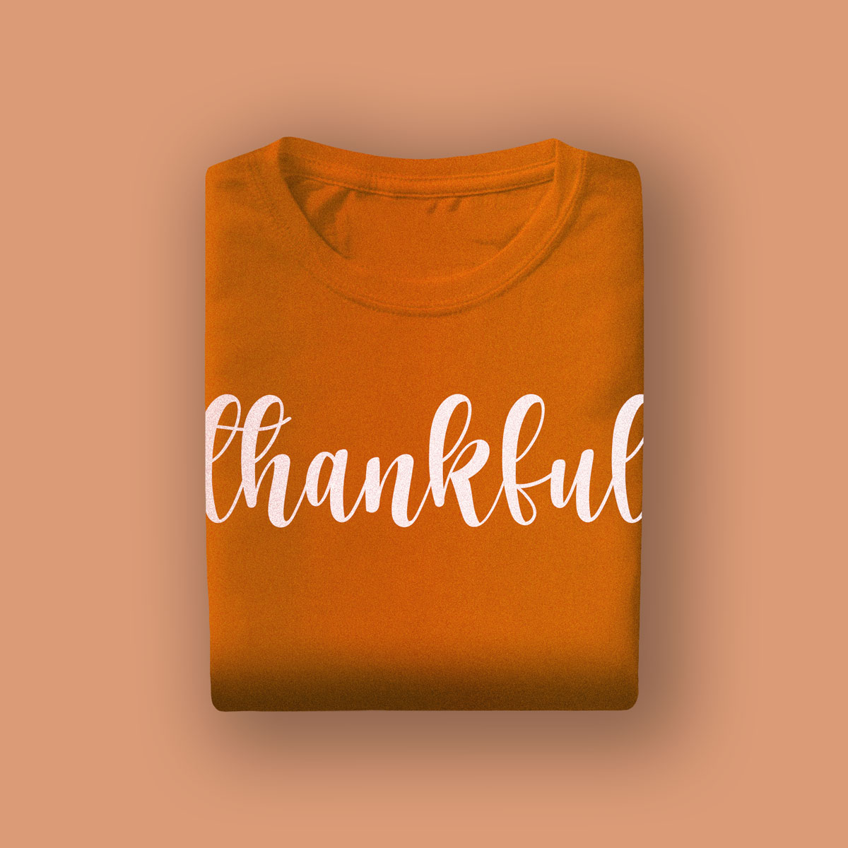 camiseta thankful color naranja camiseta thankful color naranja